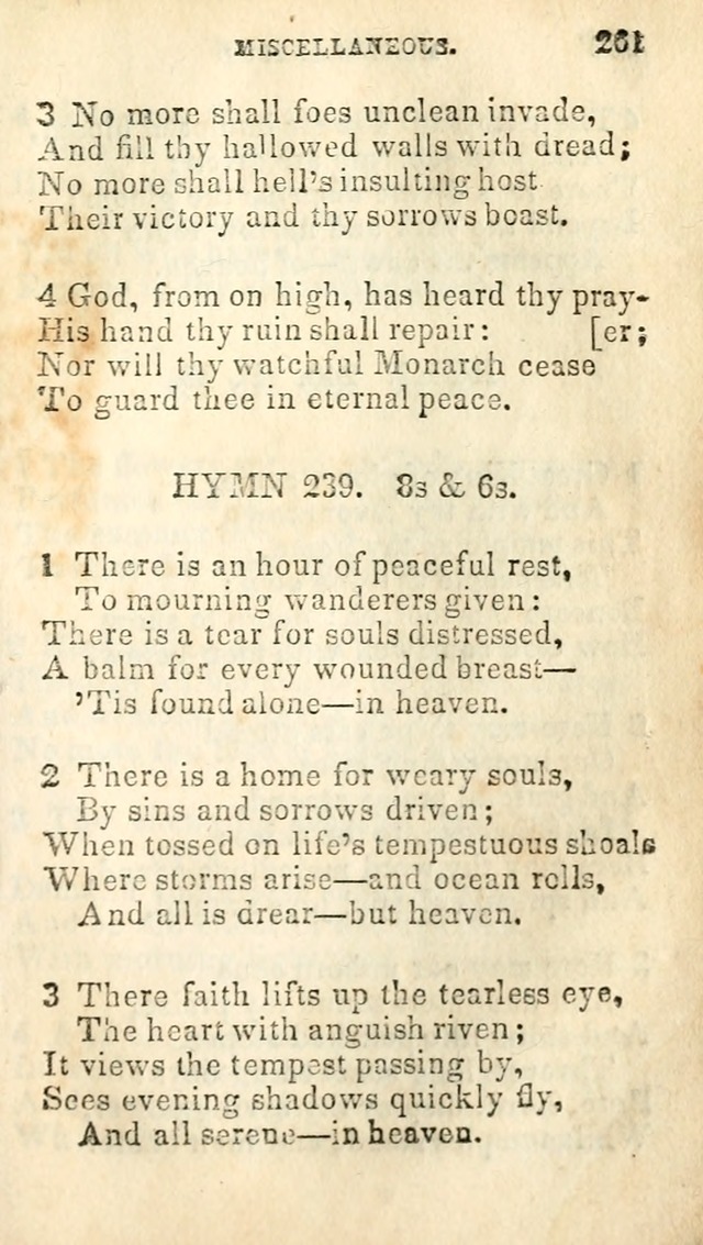 A Collection of Sacred Hymns, for the Church of Jesus Christ of Latter Day Saints page 263