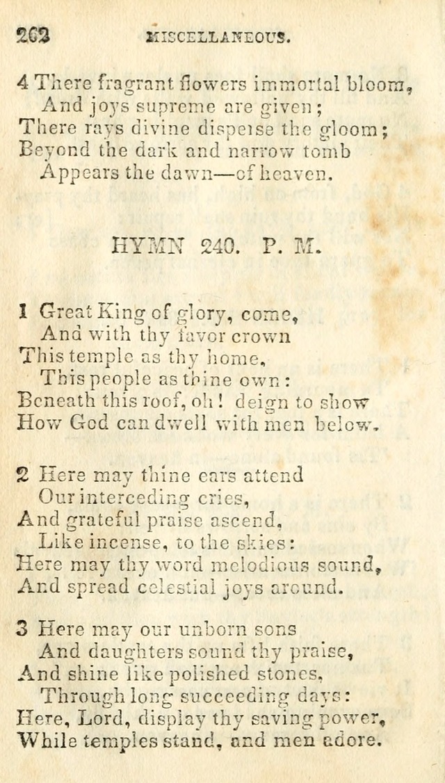 A Collection of Sacred Hymns, for the Church of Jesus Christ of Latter Day Saints page 264