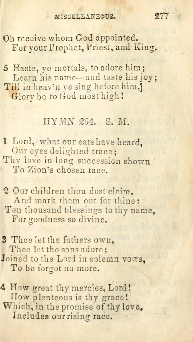 A Collection of Sacred Hymns, for the Church of Jesus Christ of Latter Day Saints page 279