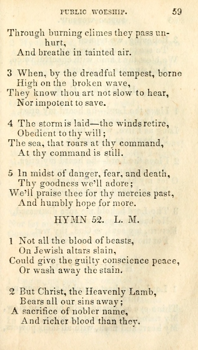 A Collection of Sacred Hymns, for the Church of Jesus Christ of Latter Day Saints page 61