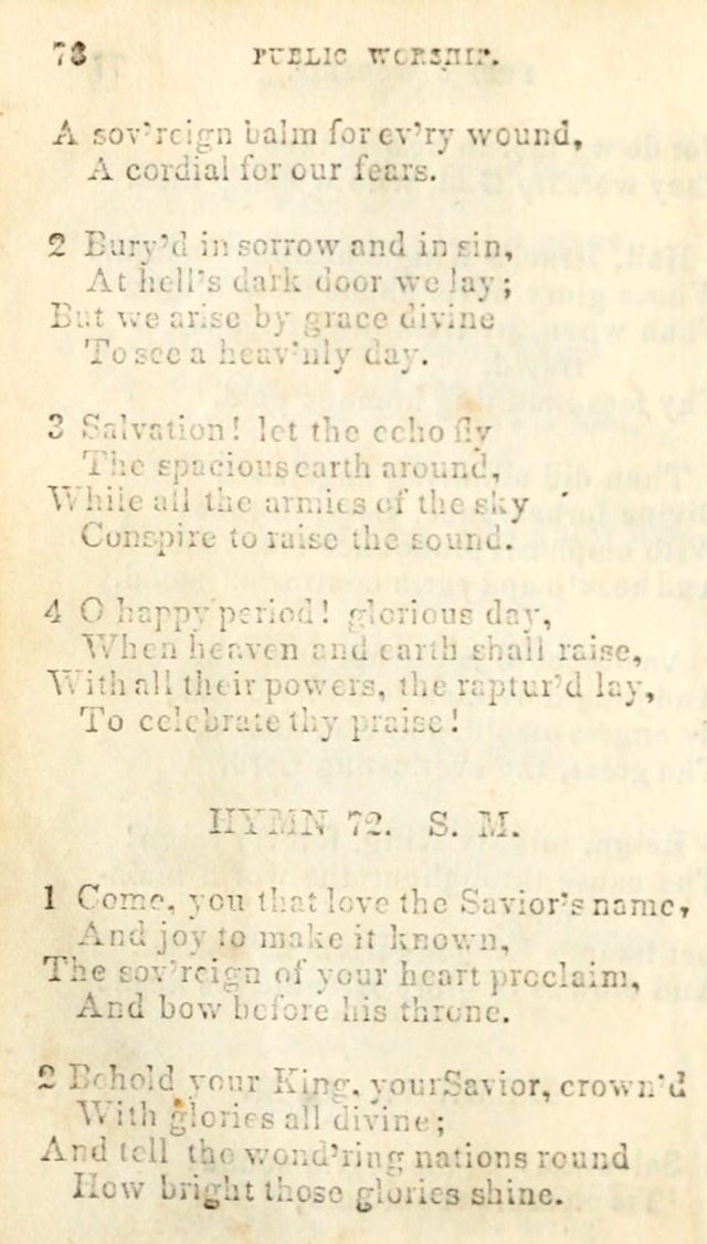 A Collection of Sacred Hymns, for the Church of Jesus Christ of Latter Day Saints page 80