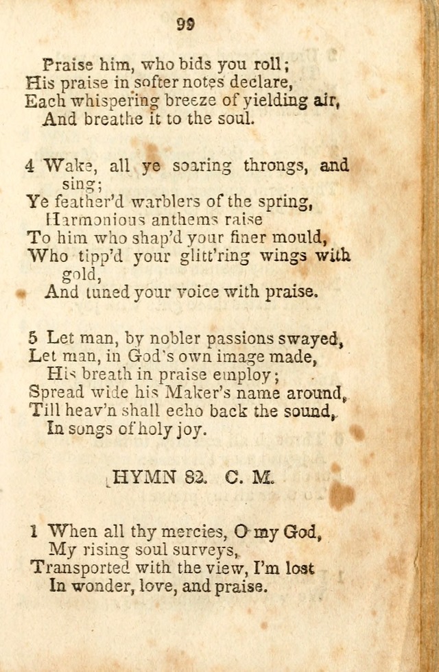 A Collection of Sacred Hymns for the Church of Jesus Christ of Latter-Day  Saints page 100