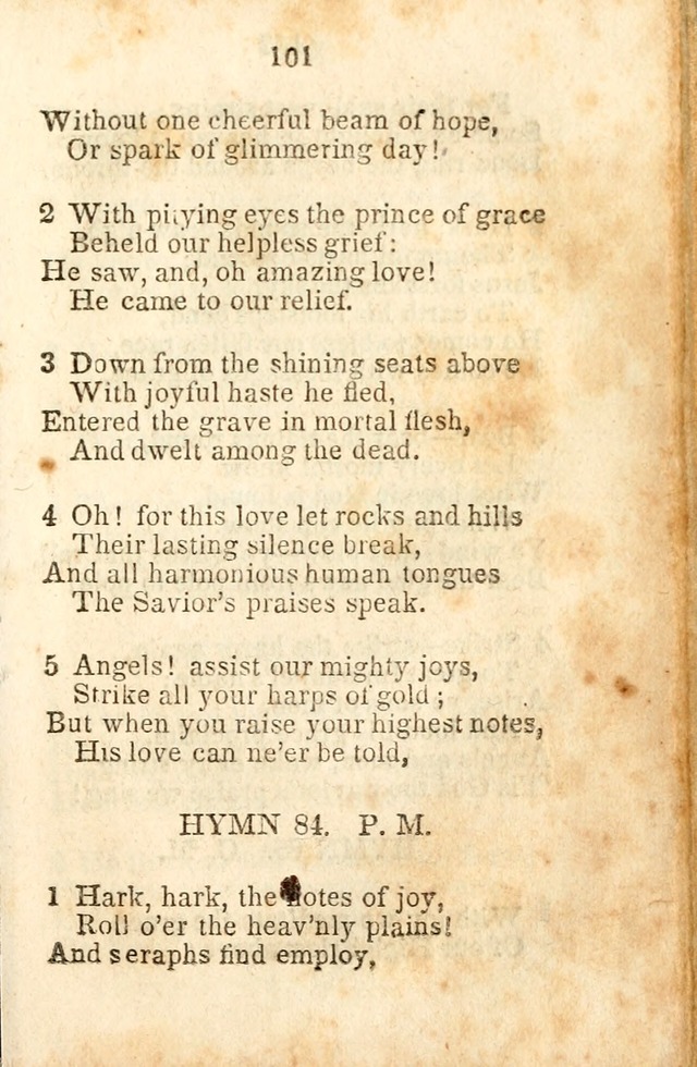 A Collection of Sacred Hymns for the Church of Jesus Christ of Latter-Day  Saints page 102