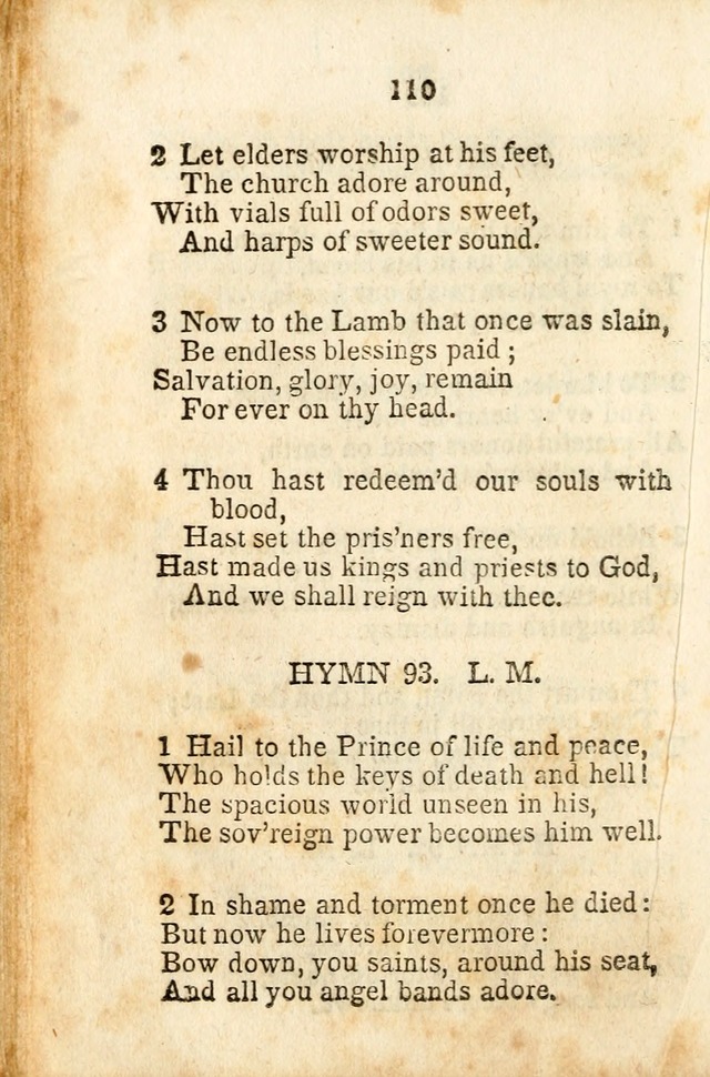 A Collection of Sacred Hymns for the Church of Jesus Christ of Latter-Day  Saints page 111