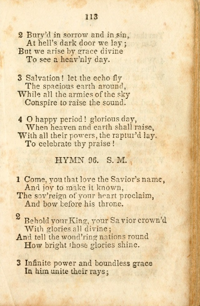 A Collection of Sacred Hymns for the Church of Jesus Christ of Latter-Day  Saints page 114