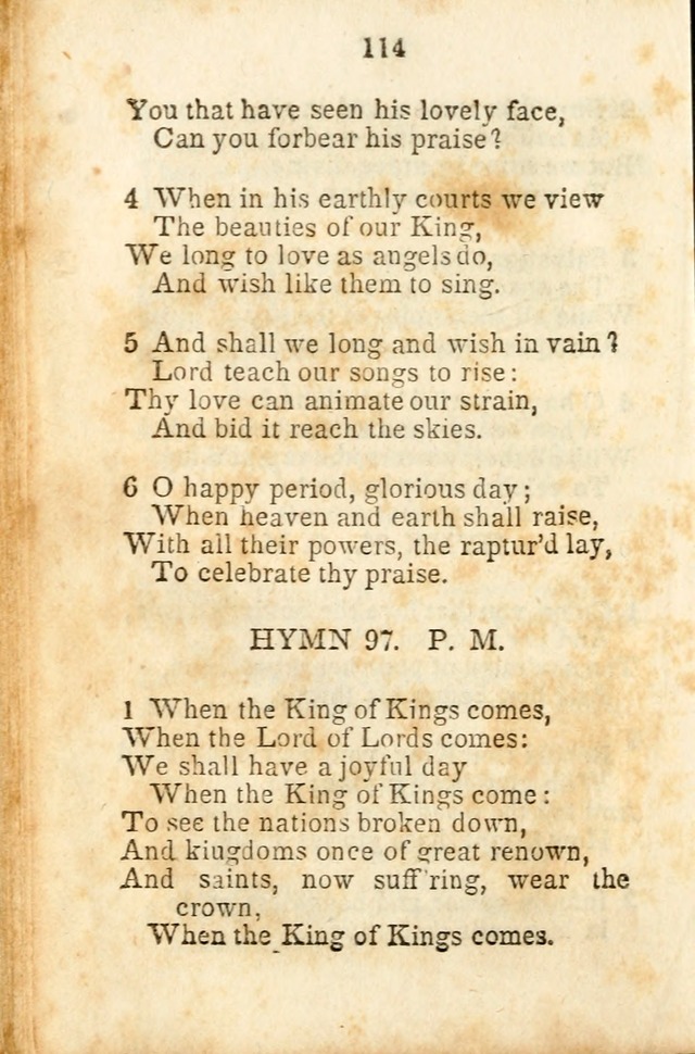 A Collection of Sacred Hymns for the Church of Jesus Christ of Latter-Day  Saints page 115