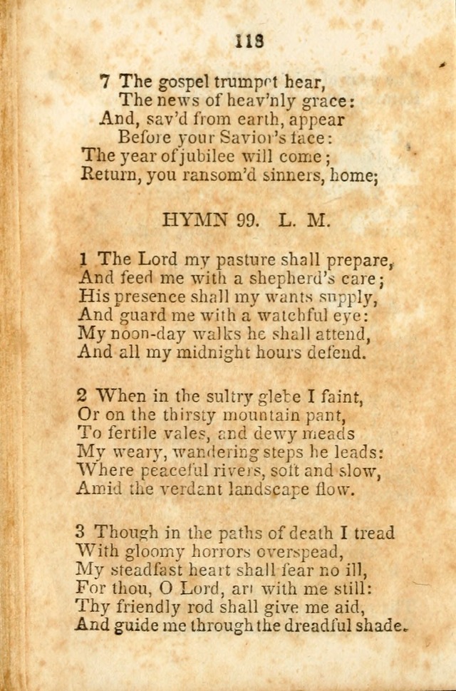 A Collection of Sacred Hymns for the Church of Jesus Christ of Latter-Day  Saints page 119