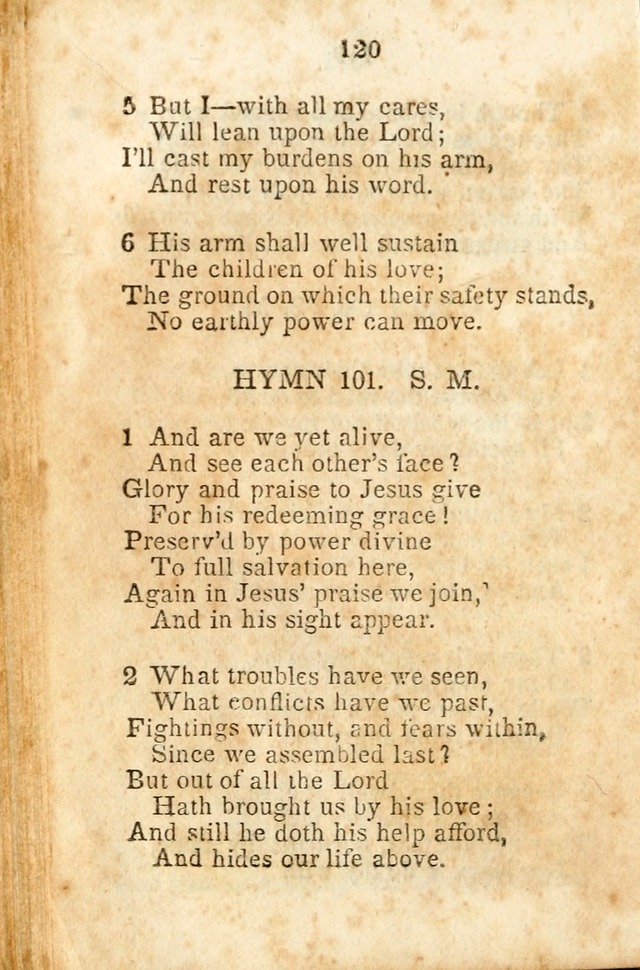 A Collection of Sacred Hymns for the Church of Jesus Christ of Latter-Day  Saints page 121