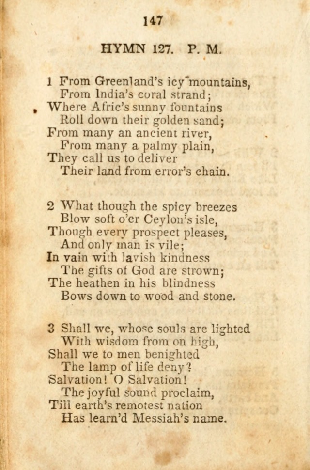 A Collection of Sacred Hymns for the Church of Jesus Christ of Latter-Day  Saints page 147