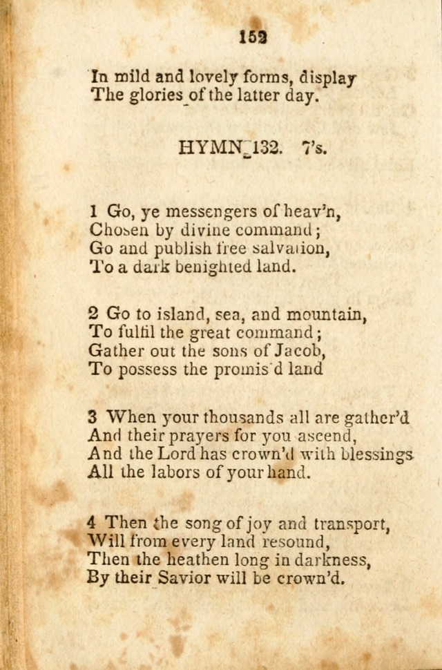 A Collection of Sacred Hymns for the Church of Jesus Christ of Latter-Day  Saints page 153