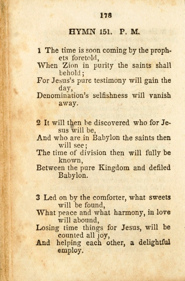 A Collection of Sacred Hymns for the Church of Jesus Christ of Latter-Day  Saints page 179