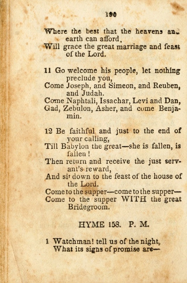 A Collection of Sacred Hymns for the Church of Jesus Christ of Latter-Day  Saints page 191