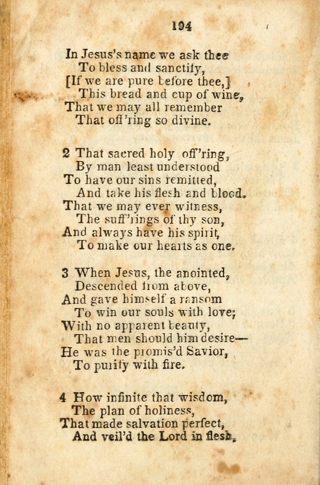 A Collection of Sacred Hymns for the Church of Jesus Christ of Latter-Day  Saints page 195