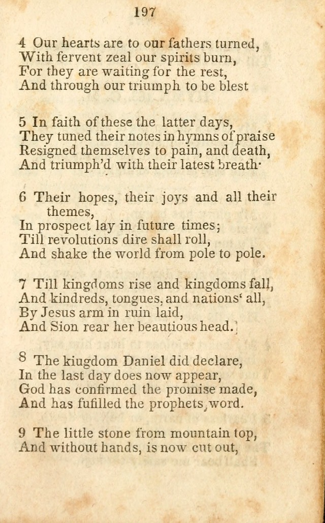 A Collection of Sacred Hymns for the Church of Jesus Christ of Latter-Day  Saints page 198