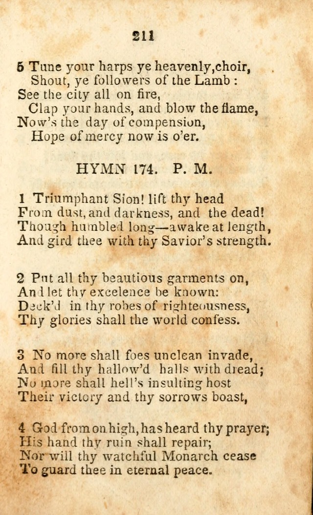 A Collection of Sacred Hymns for the Church of Jesus Christ of Latter-Day  Saints page 212