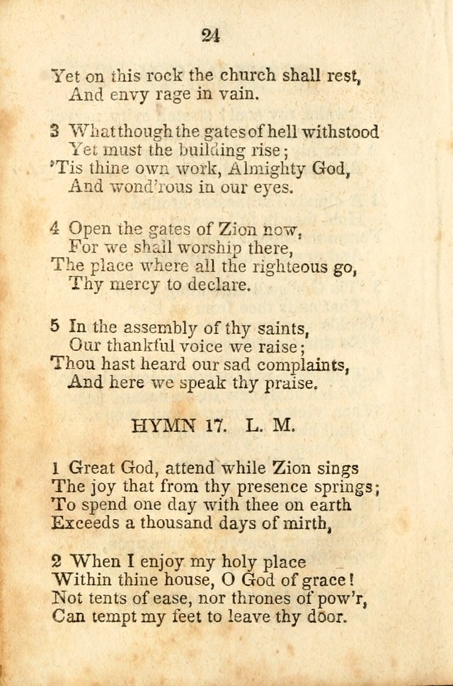 A Collection of Sacred Hymns for the Church of Jesus Christ of Latter-Day  Saints page 25