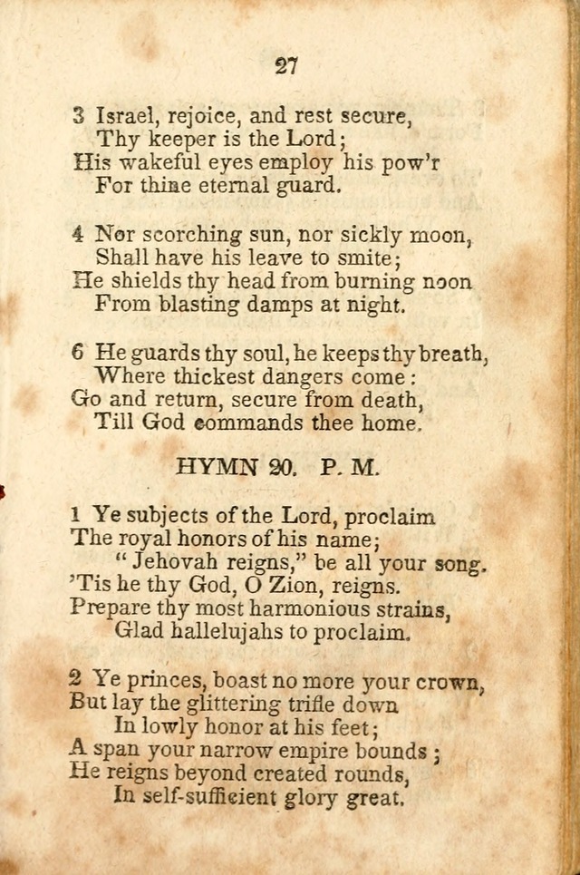 A Collection of Sacred Hymns for the Church of Jesus Christ of Latter-Day  Saints page 28