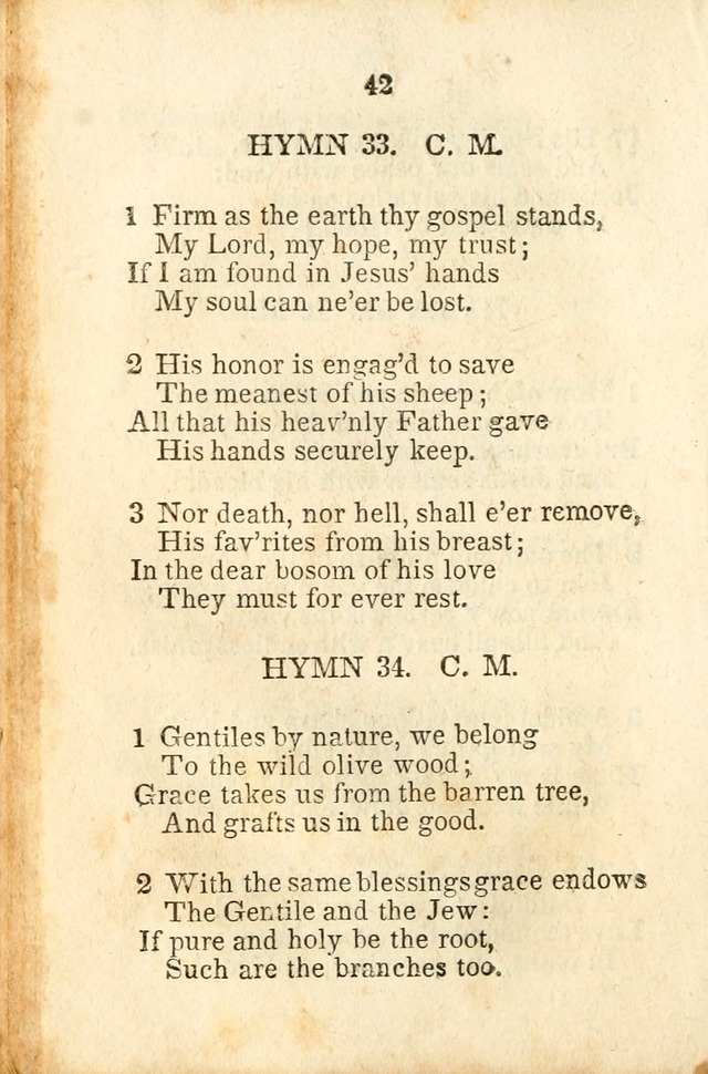 A Collection of Sacred Hymns for the Church of Jesus Christ of Latter-Day  Saints page 43