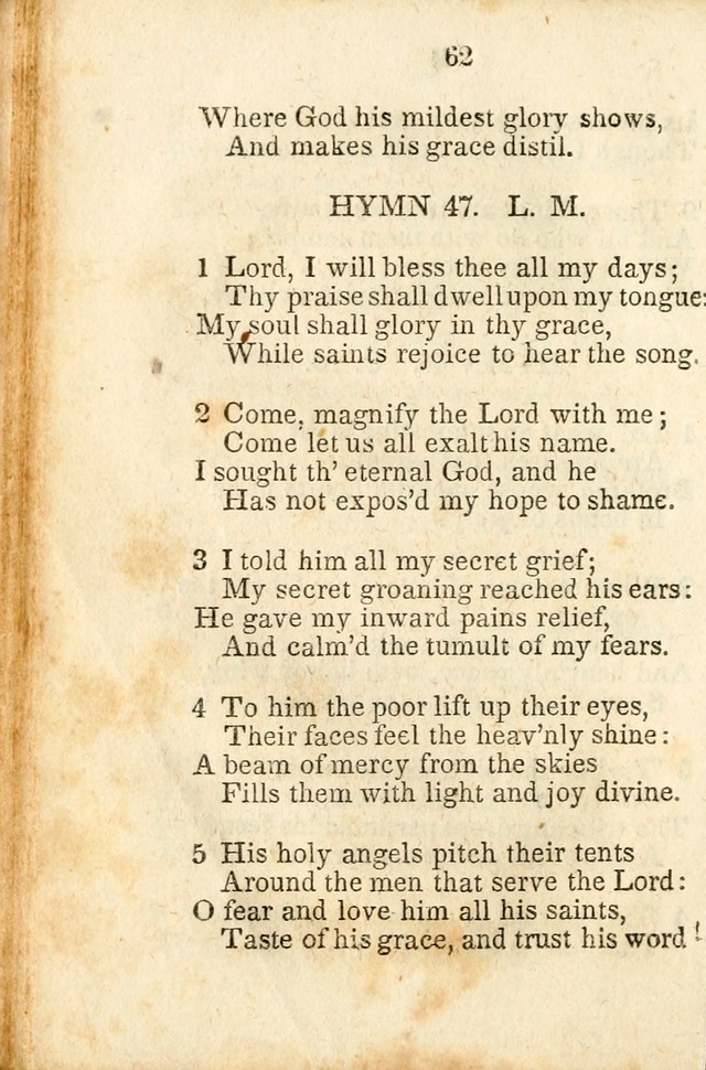 A Collection of Sacred Hymns for the Church of Jesus Christ of Latter-Day  Saints page 63