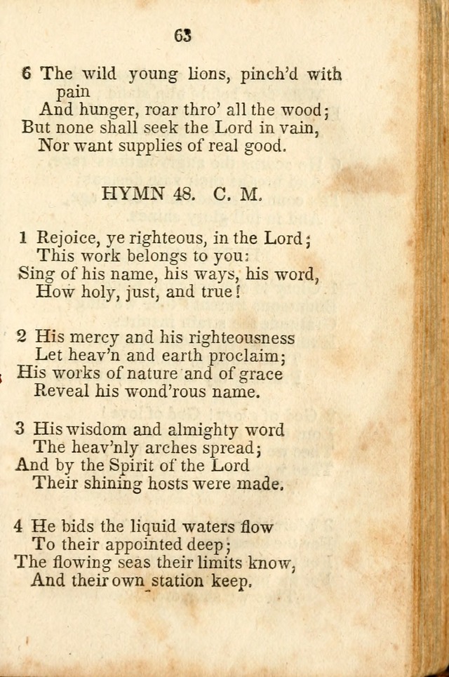 A Collection of Sacred Hymns for the Church of Jesus Christ of Latter-Day  Saints page 64