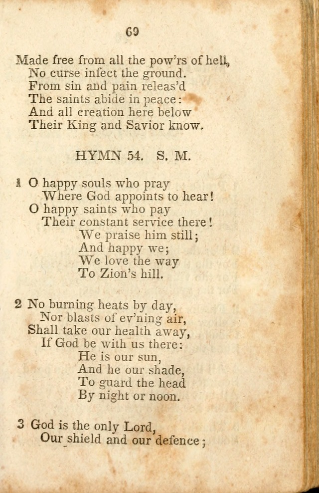 A Collection of Sacred Hymns for the Church of Jesus Christ of Latter-Day  Saints page 70