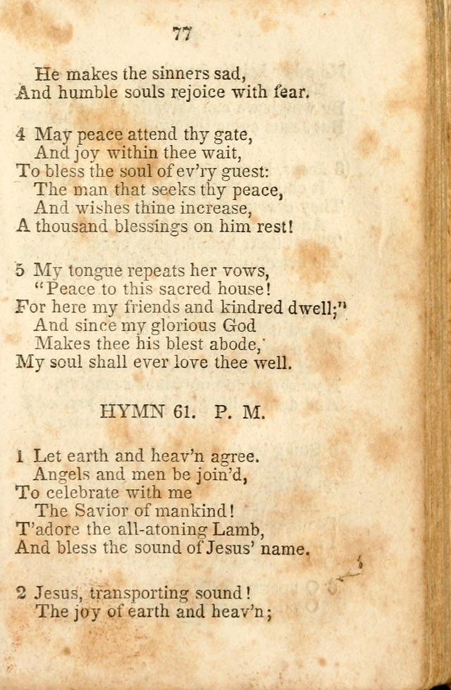 A Collection of Sacred Hymns for the Church of Jesus Christ of Latter-Day  Saints page 78