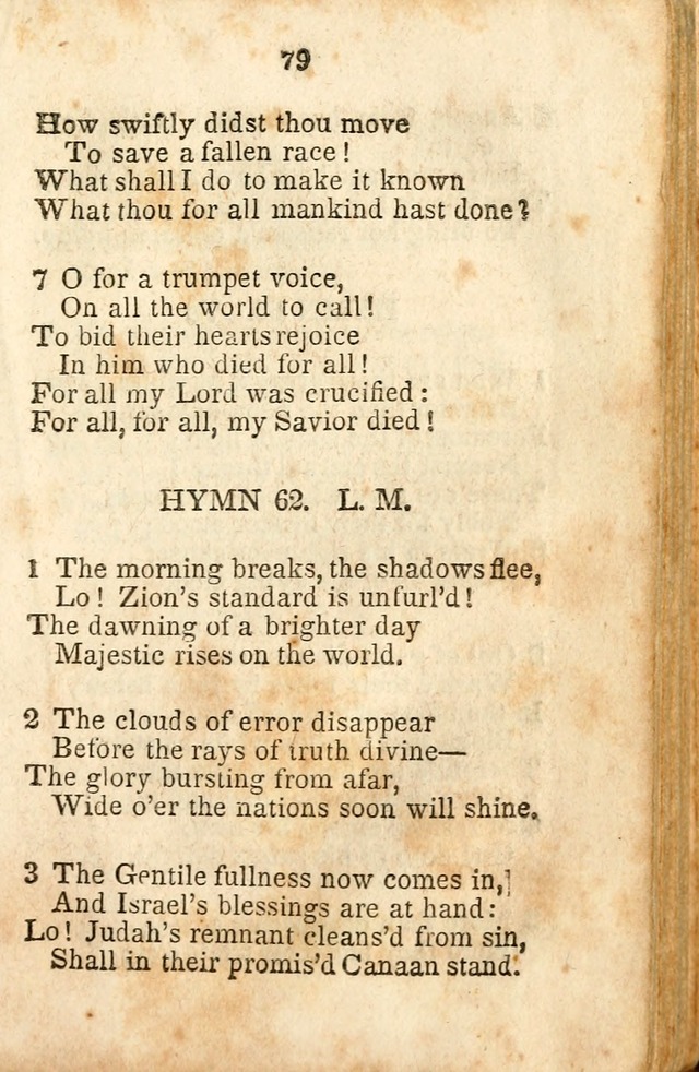 A Collection of Sacred Hymns for the Church of Jesus Christ of Latter-Day  Saints page 80