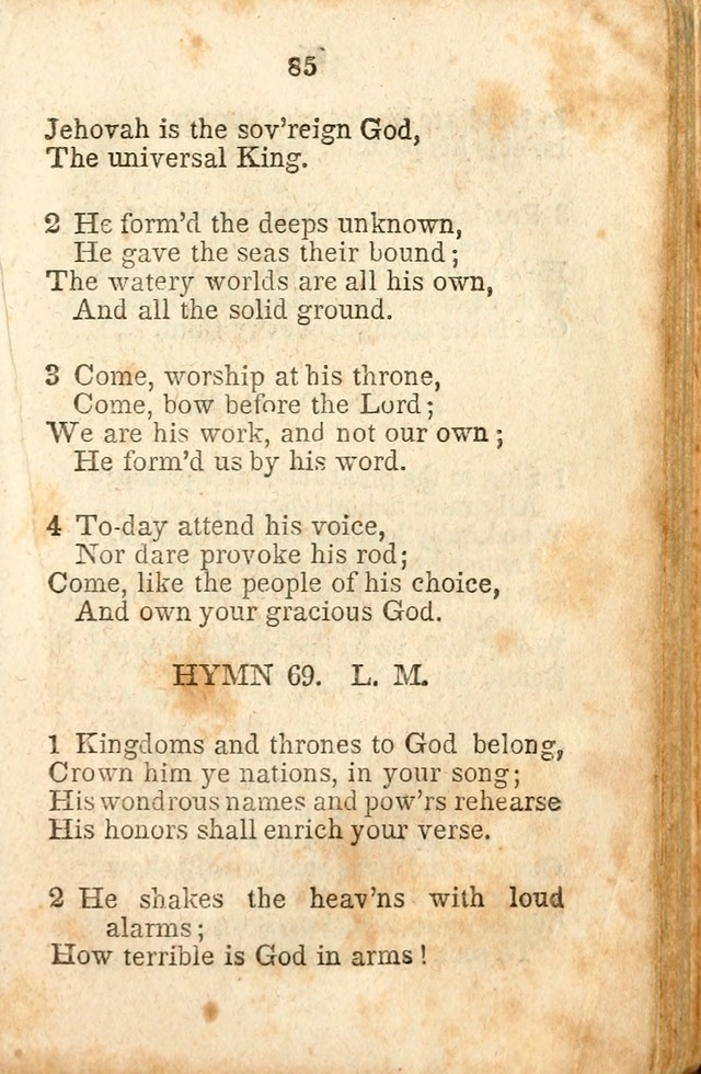 A Collection of Sacred Hymns for the Church of Jesus Christ of Latter-Day  Saints page 86