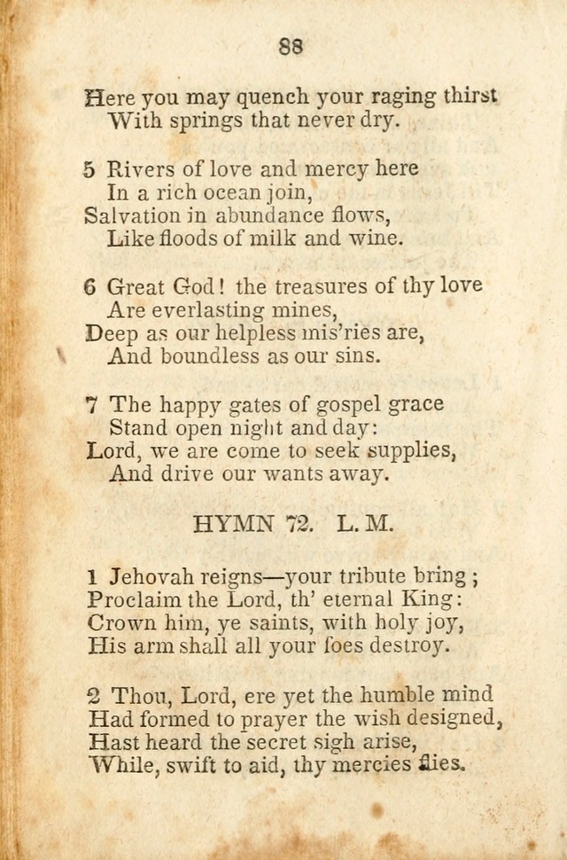 A Collection of Sacred Hymns for the Church of Jesus Christ of Latter-Day  Saints page 89