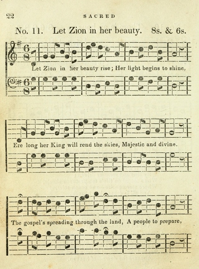 A Collection of Sacred Hymns for the use of the Latter-Day Saints page 22