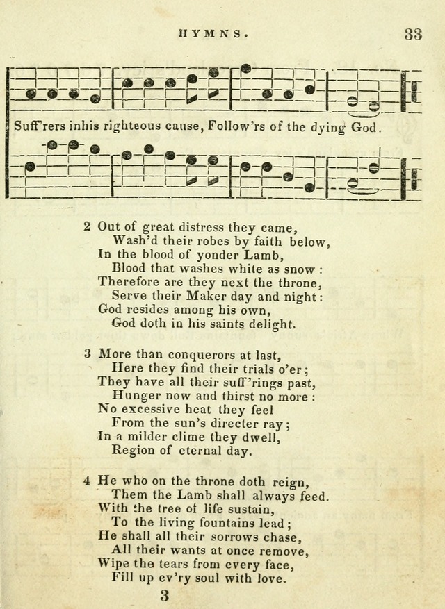 A Collection of Sacred Hymns for the use of the Latter-Day Saints page 33