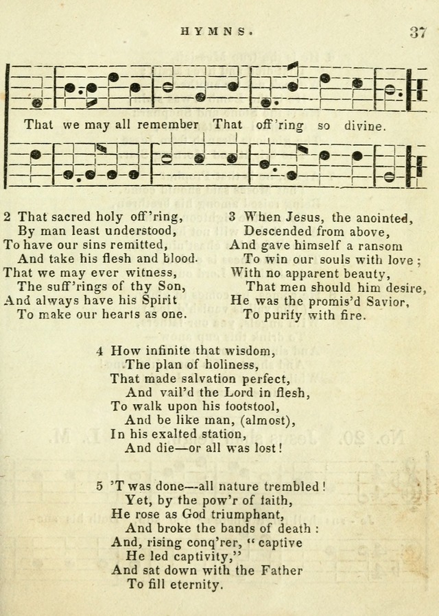 A Collection of Sacred Hymns for the use of the Latter-Day Saints page 37