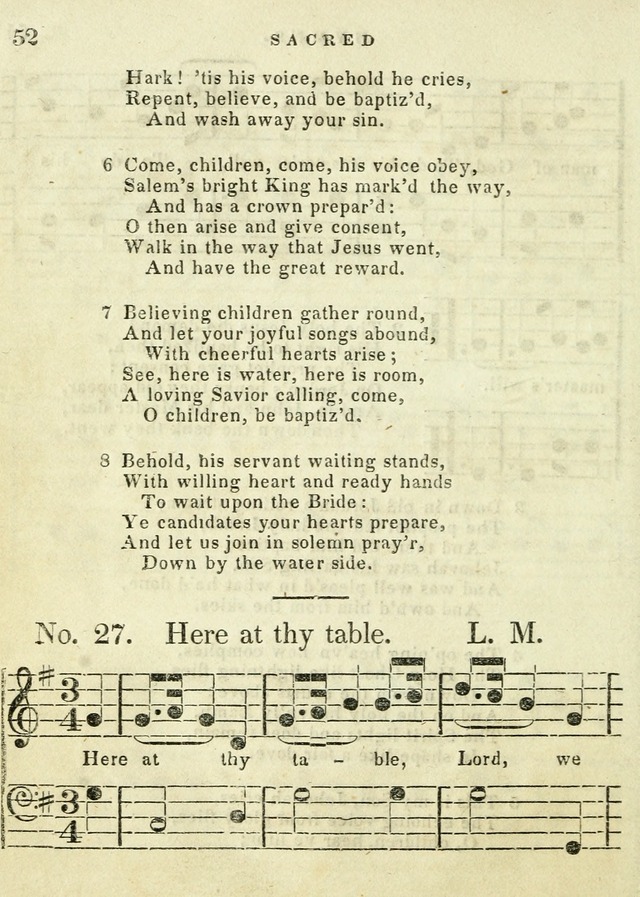 A Collection of Sacred Hymns for the use of the Latter-Day Saints page 52