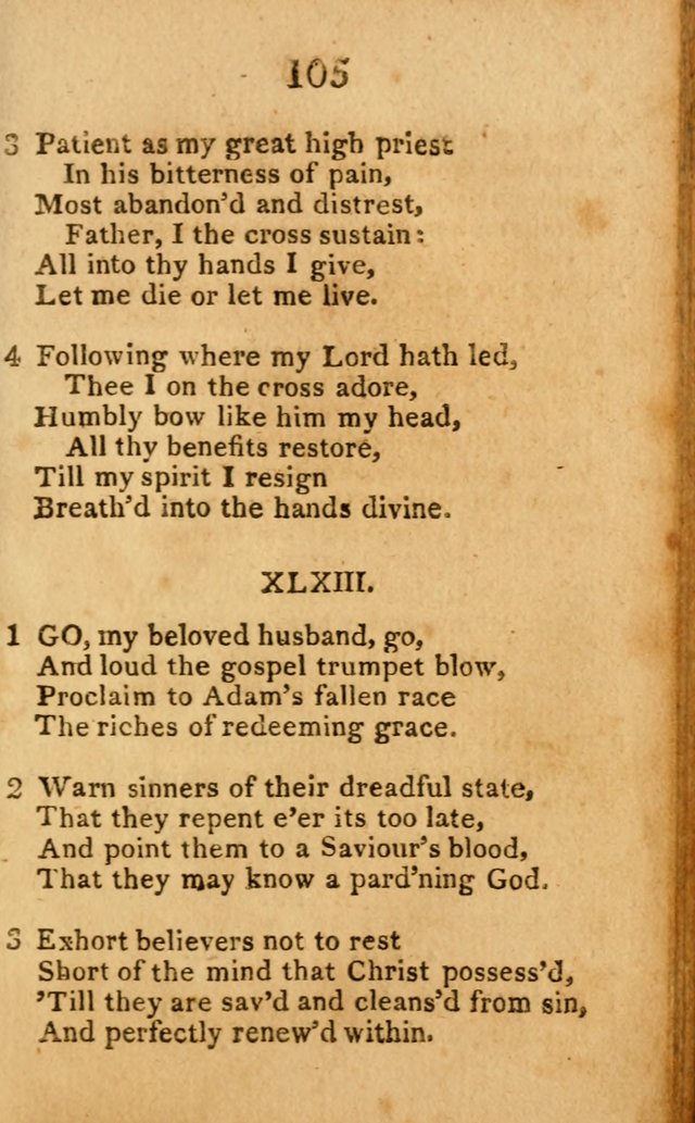 A Choice Selection of Hymns and Spiritual Songs: designed for the use of  the pious page 107