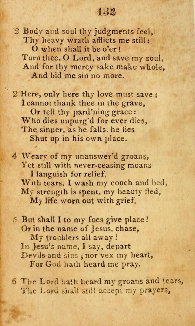 A Choice Selection of Hymns and Spiritual Songs: designed for the use of  the pious page 134