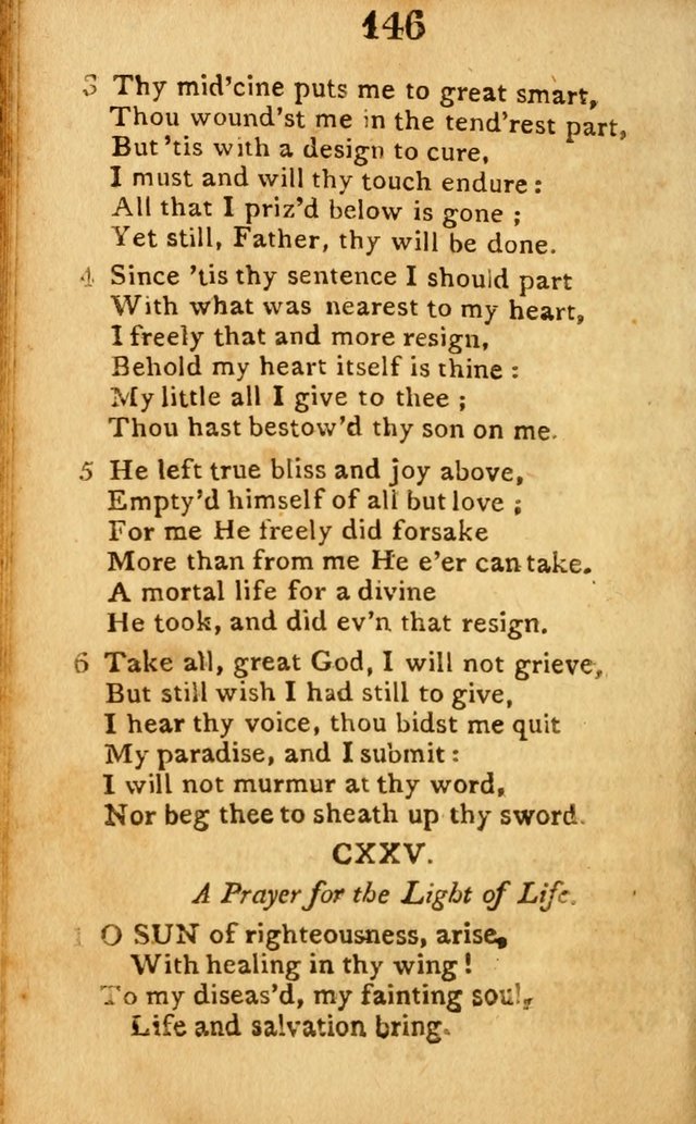 A Choice Selection of Hymns and Spiritual Songs: designed for the use of  the pious page 148