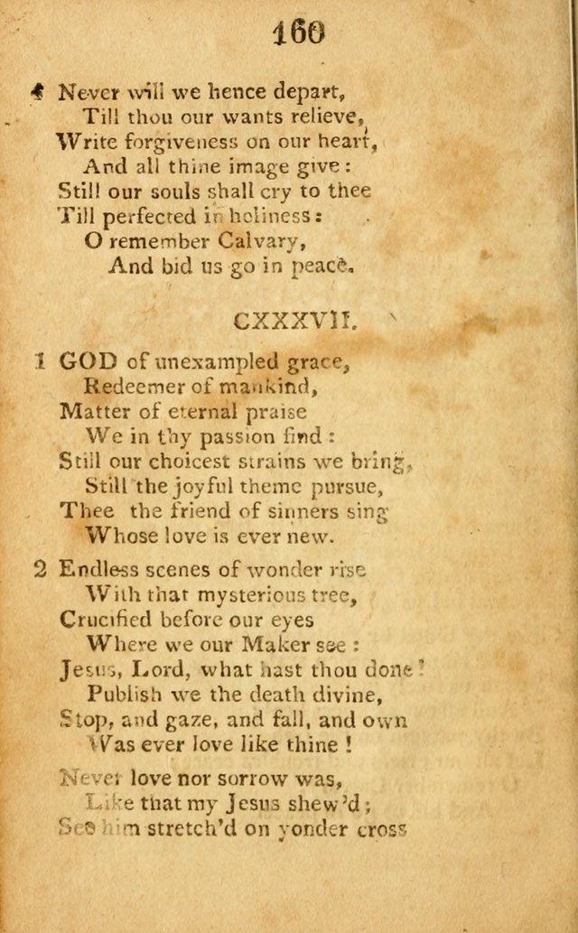 A Choice Selection of Hymns and Spiritual Songs: designed for the use of  the pious page 162