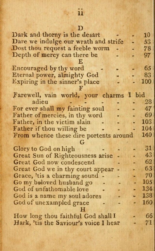 A Choice Selection of Hymns and Spiritual Songs: designed for the use of  the pious page 166