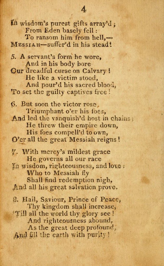 A Choice Selection of Hymns and Spiritual Songs: designed for the use of  the pious page 4