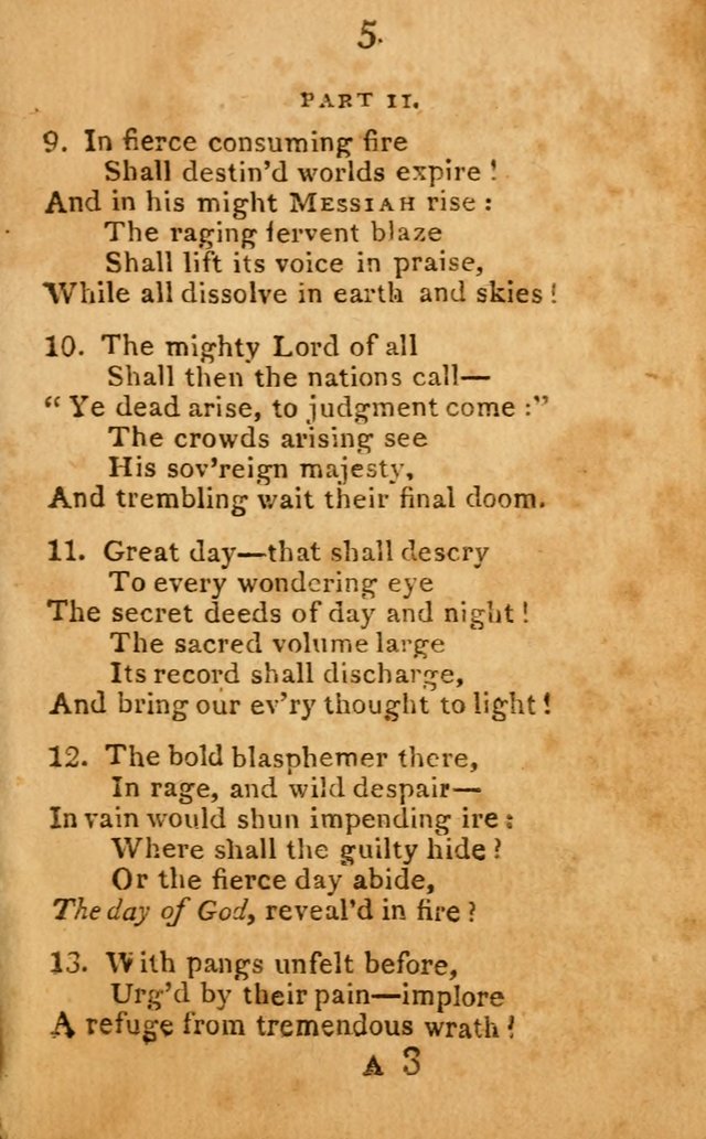 A Choice Selection of Hymns and Spiritual Songs: designed for the use of  the pious page 5