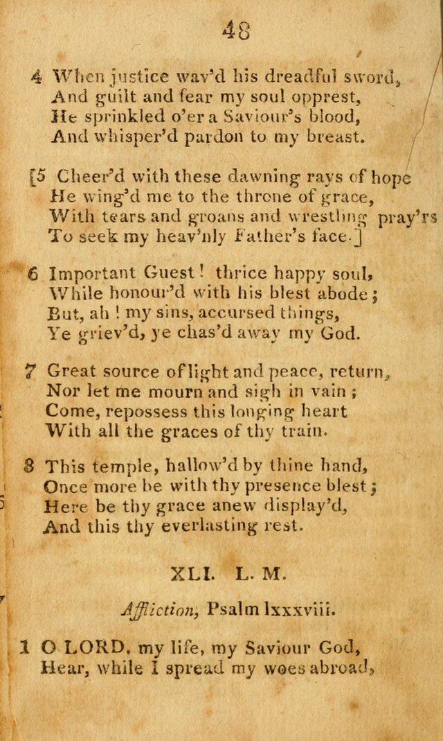 A Choice Selection of Hymns and Spiritual Songs: designed for the use of  the pious page 50