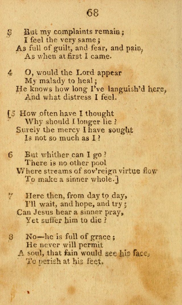 A Choice Selection of Hymns and Spiritual Songs: designed for the use of  the pious page 70