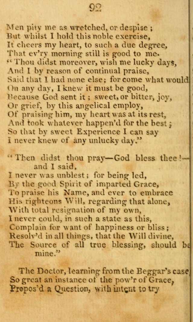 A Choice Selection of Hymns and Spiritual Songs: designed for the use of  the pious page 94