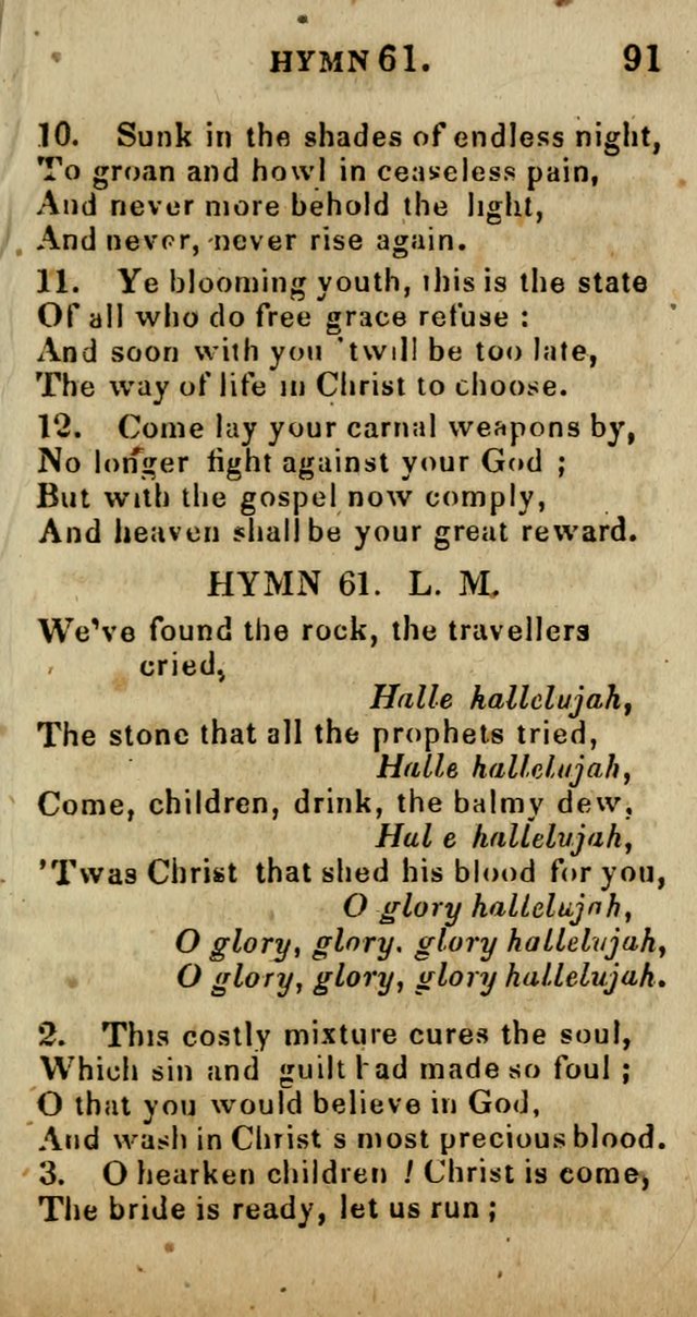 A Choice Selection of Hymns and Spiritual Songs, Designed to Aid in the Devotions of Prayer, Conference, and Camp-Meetings page 102