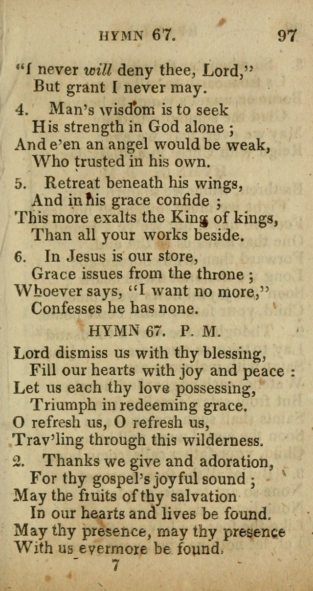 A Choice Selection of Hymns and Spiritual Songs, Designed to Aid in the Devotions of Prayer, Conference, and Camp-Meetings page 108