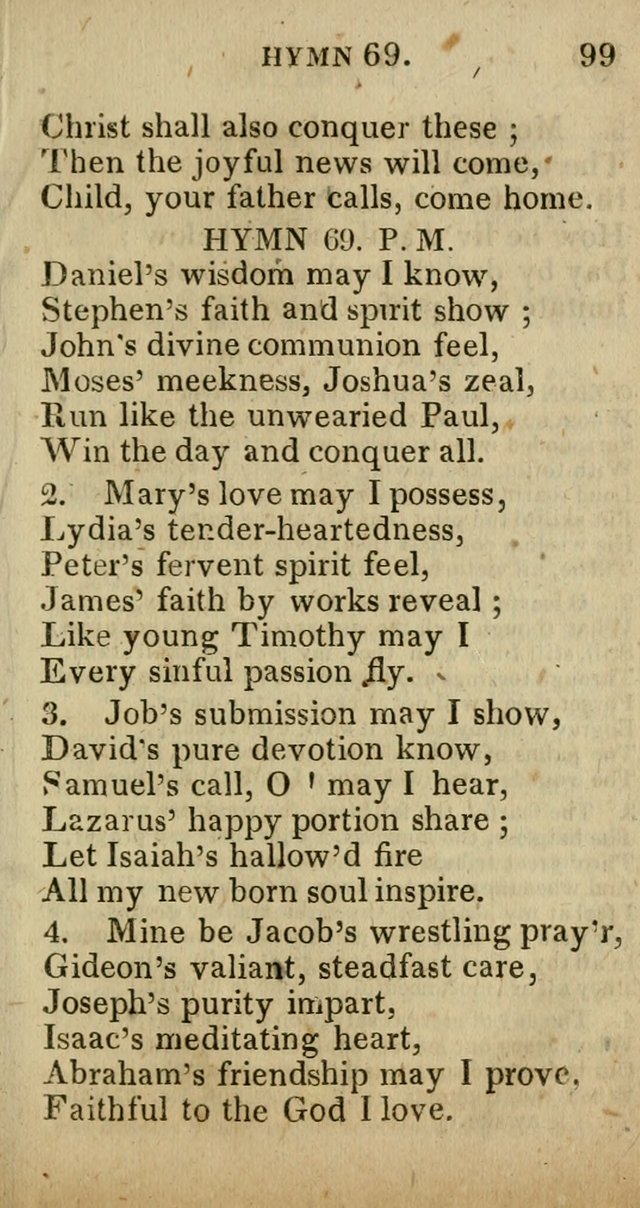 A Choice Selection of Hymns and Spiritual Songs, Designed to Aid in the Devotions of Prayer, Conference, and Camp-Meetings page 110