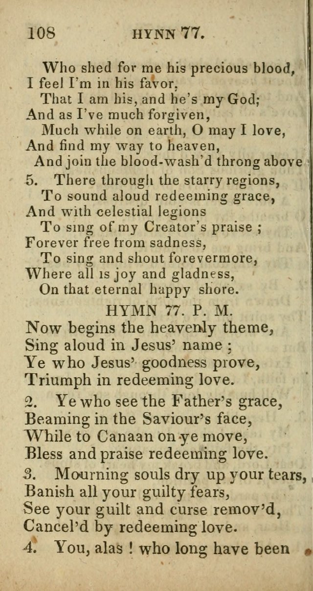 A Choice Selection of Hymns and Spiritual Songs, Designed to Aid in the Devotions of Prayer, Conference, and Camp-Meetings page 119