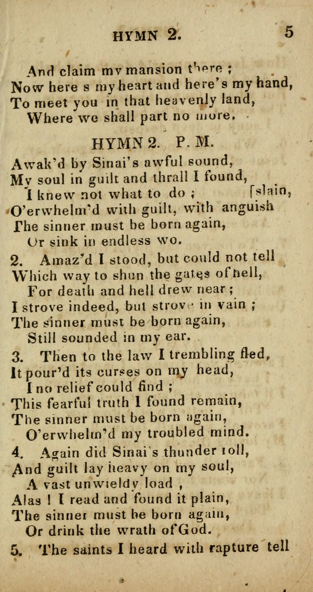 A Choice Selection of Hymns and Spiritual Songs, Designed to Aid in the Devotions of Prayer, Conference, and Camp-Meetings page 12