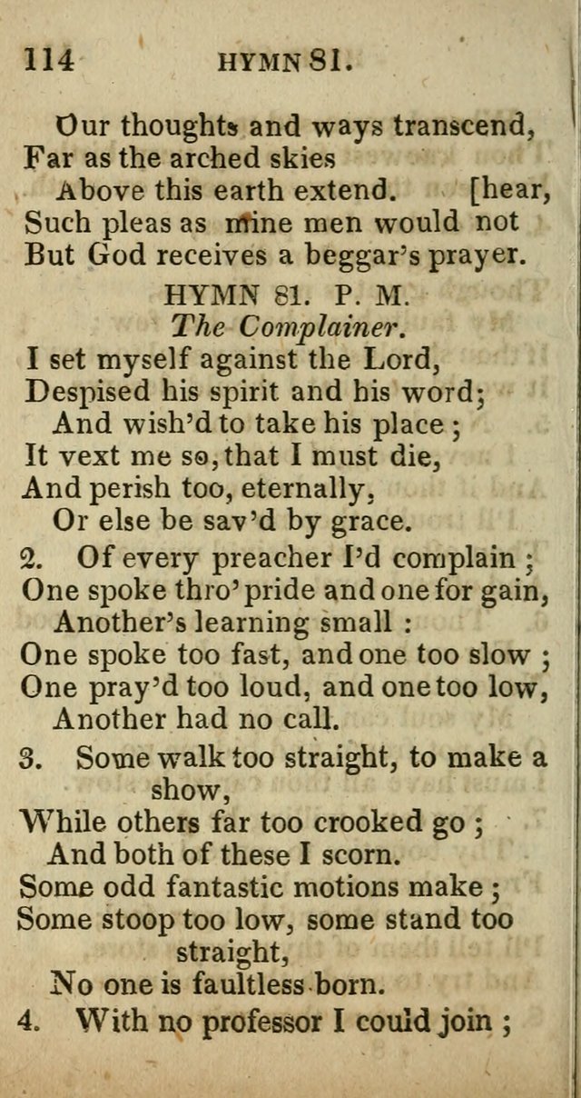 A Choice Selection of Hymns and Spiritual Songs, Designed to Aid in the Devotions of Prayer, Conference, and Camp-Meetings page 125