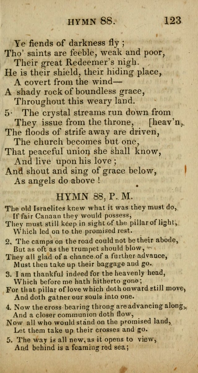 A Choice Selection of Hymns and Spiritual Songs, Designed to Aid in the Devotions of Prayer, Conference, and Camp-Meetings page 134